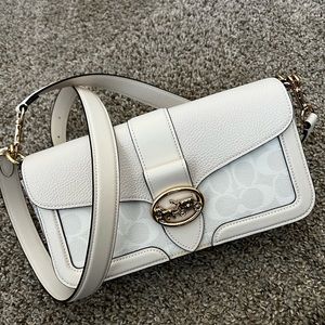 Coach Georgie Shoulder Bag in Signature Canvas